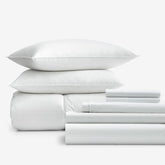 8-Piece Percale & LoftAIRE™ Down Alternative Bedding Bundle