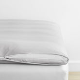 Classic Smooth Wrinkle-Free Sateen Mattress Topper Cover - Gray Mist, Twin XL