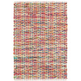 Vista Chindhi Handwoven Cotton Rug - Multi, 2' 6" x 8' Runner