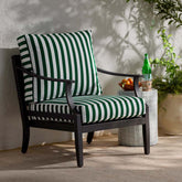 Deep Seat Chair & Seatback Cushion - Mason Stripe, Medium