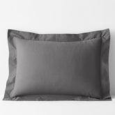 Classic Cool Cotton Percale Sham - Graphite, Standard