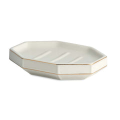 Luxe Soap Dish - Cream and Gold