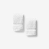 Sterling Supima® Cotton Washcloths, Set of 2 - White