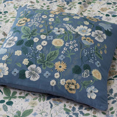 Strawberry Fields Decorative Square Pillow Cover - Green