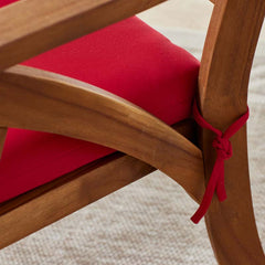 Replacement Knife Edge Chair Cushion - Taupe, 21 in. x 19 in.