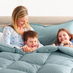 Quilted Sham - Sea Mist, Standard