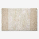 Striped Bath Rug - Jute, 21 in. x 34 in.
