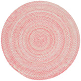 Bambini Braided Chenille Rug - Pink, 7' Round