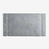 Turkish Cotton Bath Mat - Silver, 20 in. x 36 in.