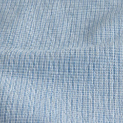 Yarn-Dyed Pencil Stripe Quilt - Blue, Twin/Twin XL