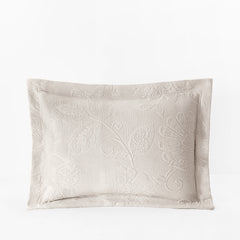Putnam Cotton Matelassé Pillow Cover - Dune