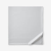 Classic Smooth Sateen Solid Flat Bed Sheet - Light Gray, Queen