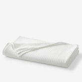 Gossamer Cotton Blanket - White, Full/Queen