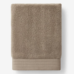 Plush Spa Solid Bath Sheet - Mocha