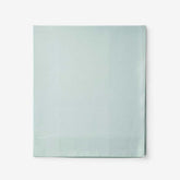 Classic Cool Cotton Percale Flat Bed Sheet - Sea Mist, Queen