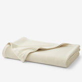 Garter Stitch Blanket - Birch, King/Cal. King