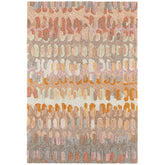Paint Chip Hand Hooked Wool Rug - Stone, 5' x 8'