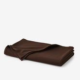Luxe Lambswool Blanket - Chocolate, King/Cal. King