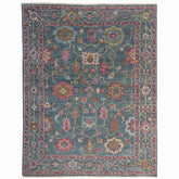 Hand Knotted Traditional Wool Rug - Berry Multi, 8' x 10'