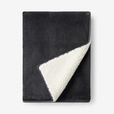 Sherpa Waterproof Blanket - Dark Gray