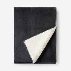 Sherpa Waterproof Blanket - Dark Gray