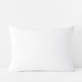 Voile Sham - White, Standard