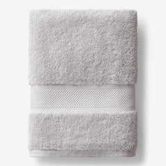 Sterling Supima® Cotton Bath Sheet - Silver Mist