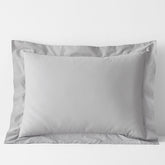 Classic Cool Cotton Percale Sham - Gray Smoke, King