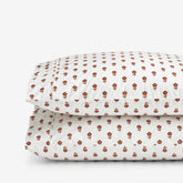Mini-Prints Garment Washed Cotton Percale Pillowcase Set - Flowers, Standard