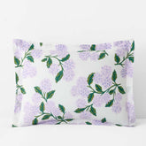 Hydrangea Classic Cool Cotton Percale Sham - Lilac, King
