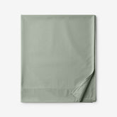 Classic Smooth Rayon Made From Bamboo Sateen Flat Bed Sheet - Tarragon, King
