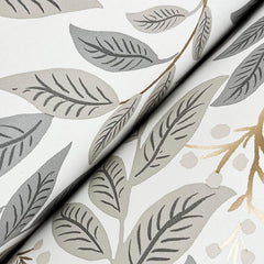 Willowberry Traditional Wallpaper - Linen White, Roll