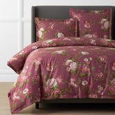 Victorian Bloom Premium Smooth Wrinkle-Free Sateen Duvet Cover - Rose Multi, Full