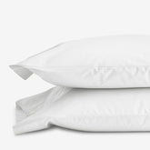 Classic Cool Cotton Percale Pillowcase Set - White, King