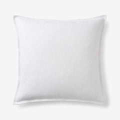Linen Decorative Square Pillow Cover - White, 20 in. x 20 in.