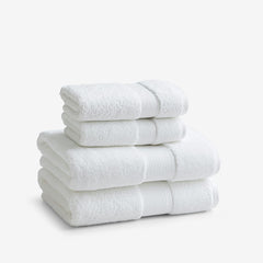 Sterling Supima® Cotton 4-Piece Bath & Hand Towel Set - White