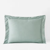 Premium Smooth Supima® Cotton Wrinkle-Free Sateen Sham - Sea Mist, Standard