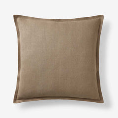 Linen Decorative Square Pillow Cover - Taupe, 20 in. x 20 in.