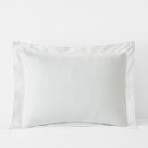 Classic Smooth Sateen Solid Sham - White, Standard