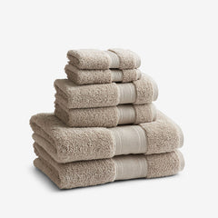 Regal Egyptian Cotton 6-Piece Bath Set - Oatmeal