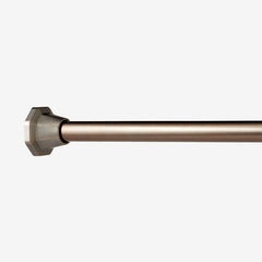 Santa Maria Decorative Metal Adjustable Shower Rod - Oil Rubbed Bronze