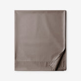 Classic Smooth Wrinkle-Free Sateen Flat Bed Sheet - Cinder, Full