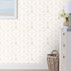 Chateau Removable Wallpaper - Linen, Roll