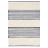 La Mirada Handwoven Cotton Rug - Navy, 2' x 3'