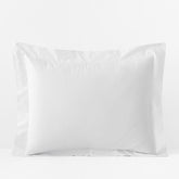 Classic Cool Organic Cotton Percale Solid Sham - White, Standard