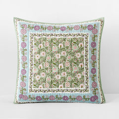 Rasha Patchwork Quilted Sham - Multi, Euro