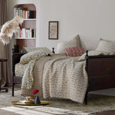 Jiya Reversible Quilt - Taupe, Full/Queen
