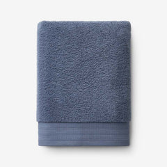 Plush Spa Solid Bath Towel - Indigo