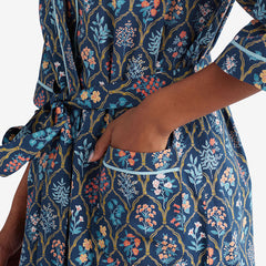 Printed Voile Women's Kimono Robe - Hawthorne, M/L