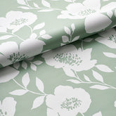 Ava Traditional Wallpaper - Floral Willow Green, Swatch